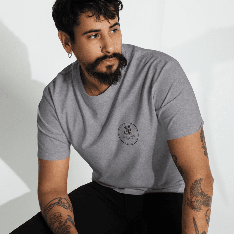 Schnauzenfreude "The Joy" — Men's Premium Heavyweight Tee