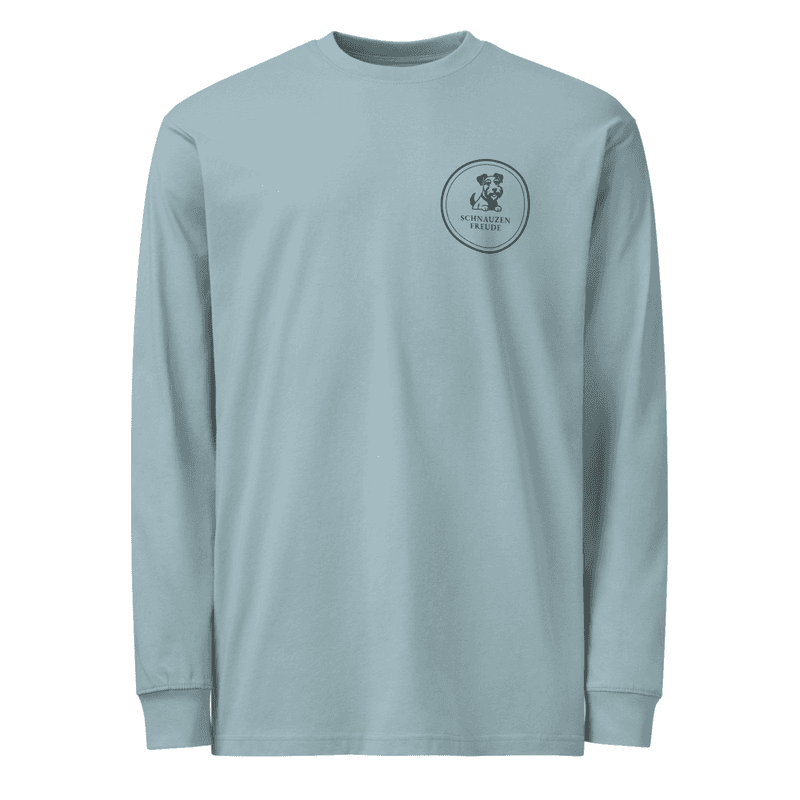 Schnauzenfreude "Diagnosis Confirmed" — Heavyweight Long Sleeve Tee